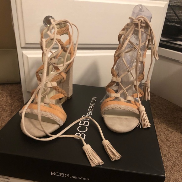 BCBG Ronny Dress Heels Sandal - Picture 2 of 5
